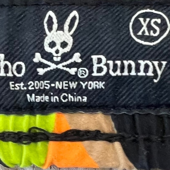 Mens camo Psycho Bunny bathing suit - Picture 3 of 3